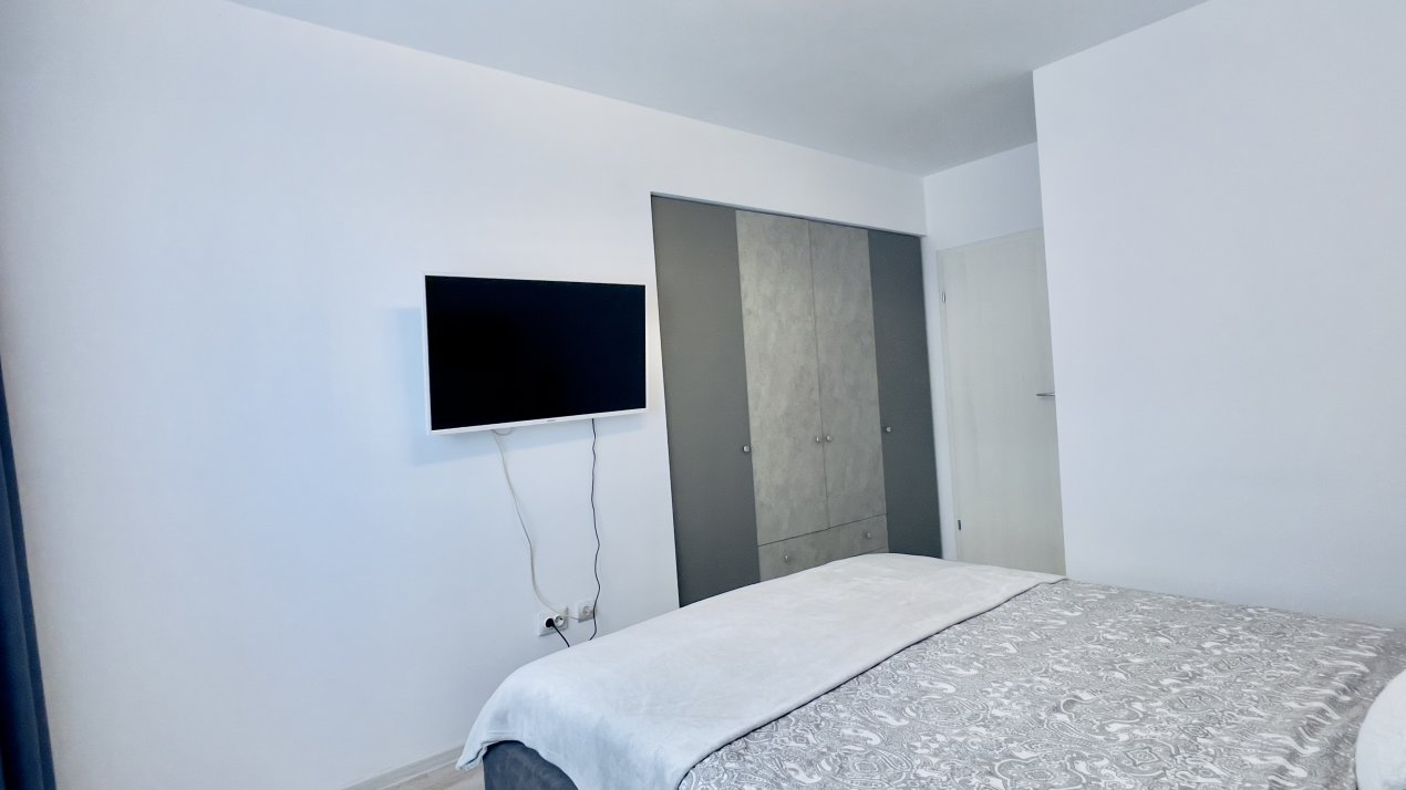 2 camere mobilat cochet Confort Urban cu loc de parcare