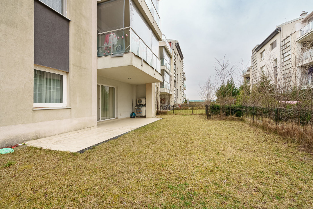 Apartament 3 camere cu grădina proprie și loc de parcare subteran FeliCity