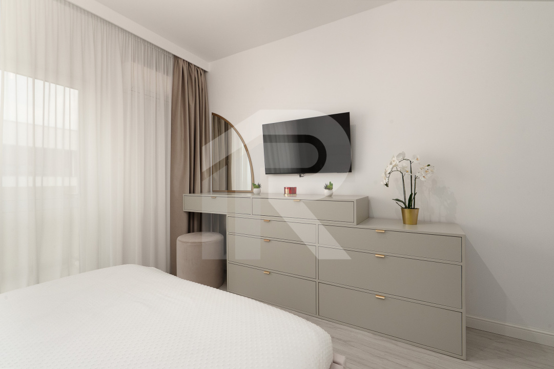 Apartament 3 camere Grand Kristal - mobilat utilat premium cu loc de parcare