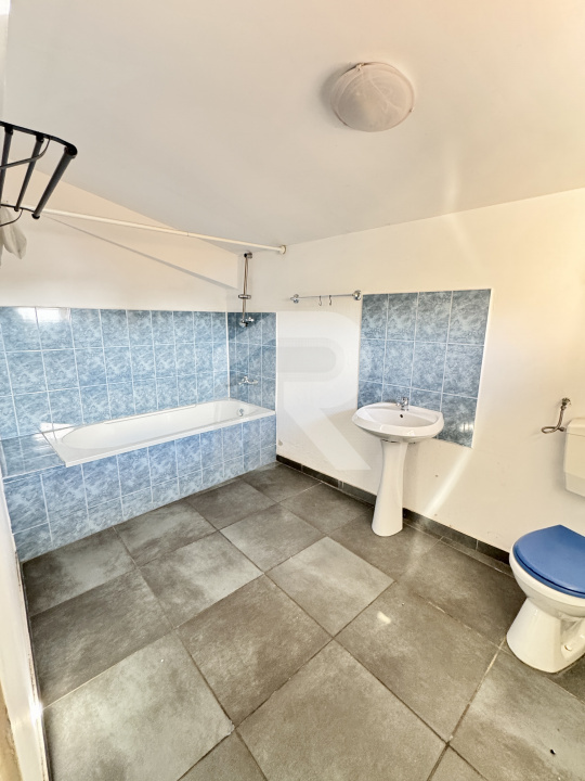 Spațiu comercial/birouri de închiriere, P+1+M, 260 mp, deschidere dubla, curte 