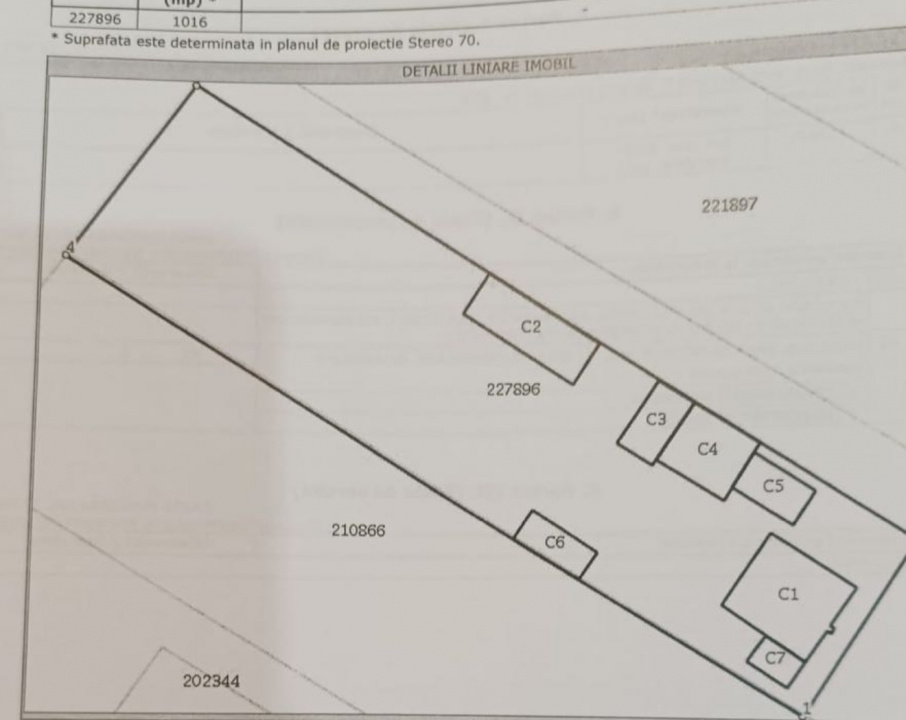 Teren cu dubla deschidere pe Dantelei