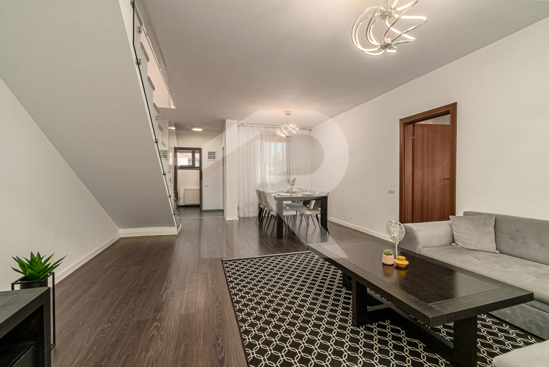 Casă ideală pentru familie–4 camere, curte amenajată, complex privat-securizat