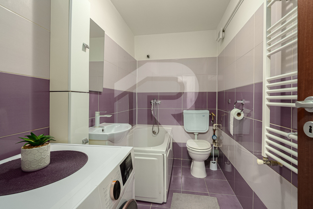 Garsonieră spațioasă 38 mp | Etaj 2/3 | Mobilată & utilată | Str. Valea Furcii