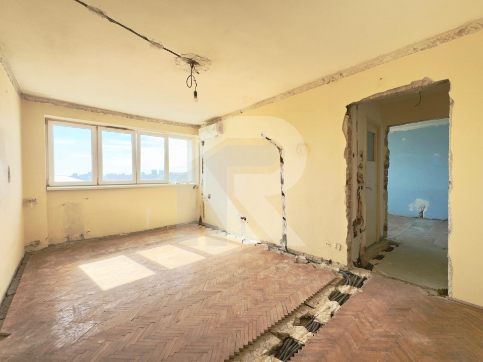 Apartament 2 camere Iancului, etaj 6/9, ideal renovare, instalații electrice noi