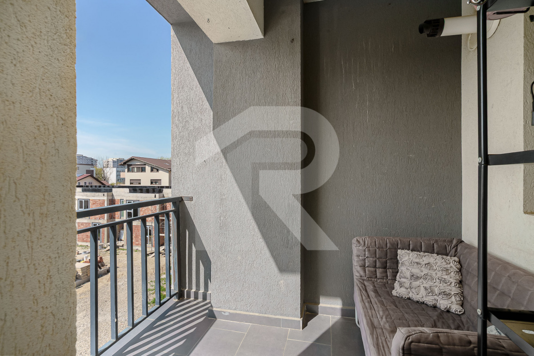 Garsonieră decomandată 36 mp | Parcare subterană | Bloc 2017 | Mobilată | Lift