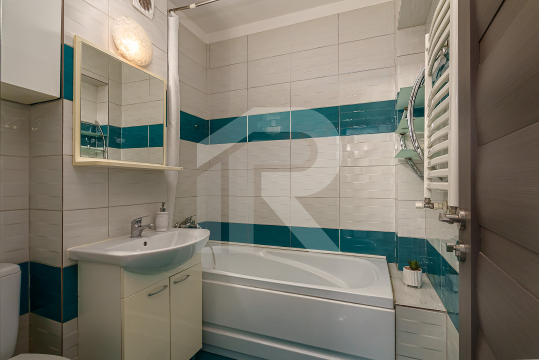 Garsonieră decomandată 36 mp | Parcare subterană | Bloc 2017 | Mobilată | Lift