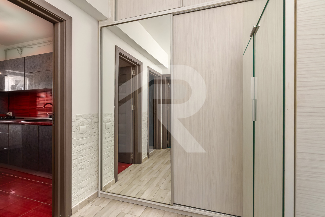 Garsonieră decomandată 36 mp | Parcare subterană | Bloc 2017 | Mobilată | Lift