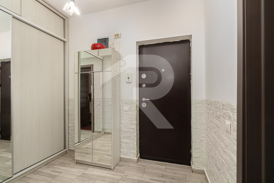 Garsonieră decomandată 36 mp | Parcare subterană | Bloc 2017 | Mobilată | Lift