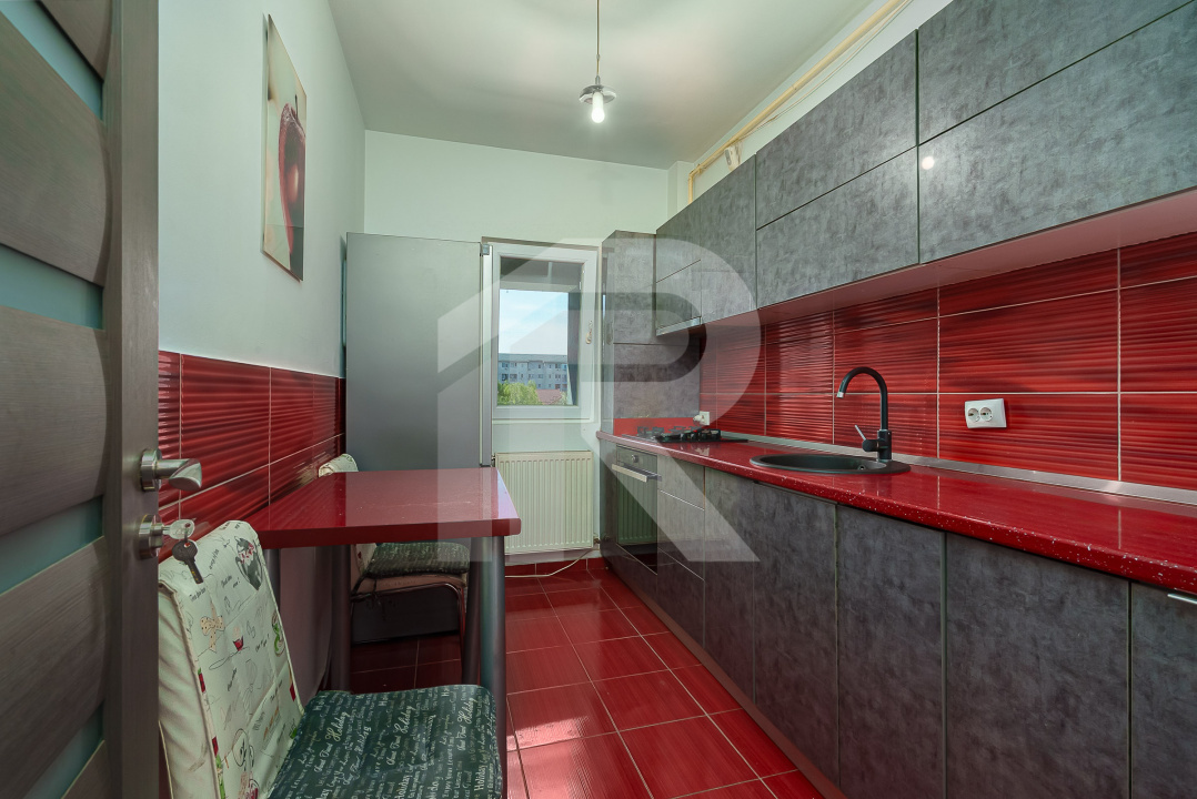 Garsonieră decomandată 36 mp | Parcare subterană | Bloc 2017 | Mobilată | Lift