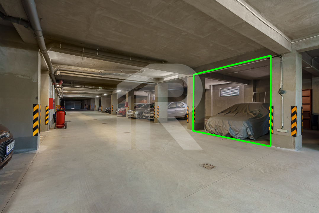 Garsonieră decomandată 36 mp | Parcare subterană | Bloc 2017 | Mobilată | Lift