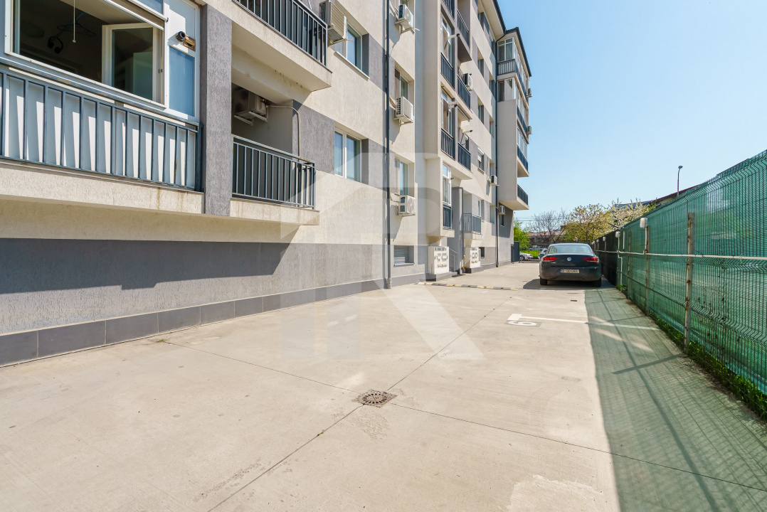 Garsonieră decomandată 36 mp | Parcare subterană | Bloc 2017 | Mobilată | Lift